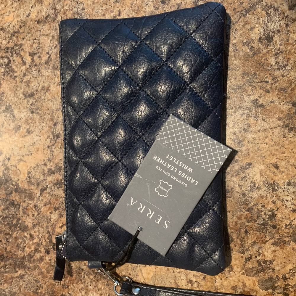 Brand New Leather wristlet